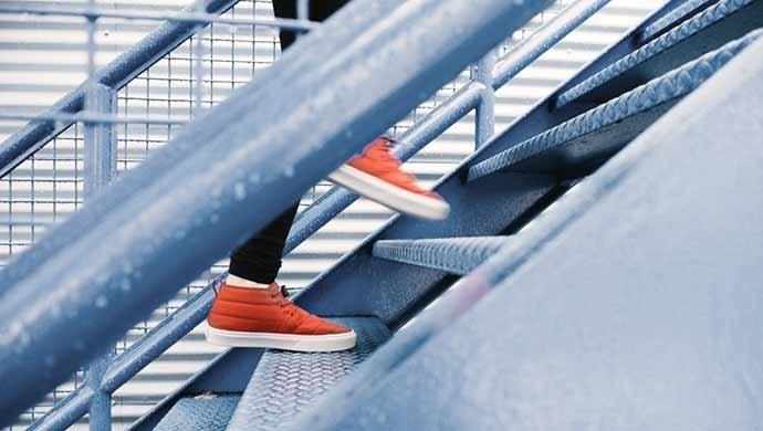 climbing stairs - WestmountMag.ca