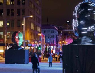 LUMINO dazzles nightly <br>in downtown Montreal