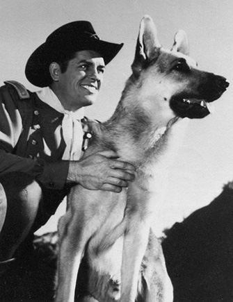 Rin Tin Tin postcard