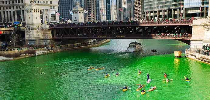 Saint Patrick Day in Chicago