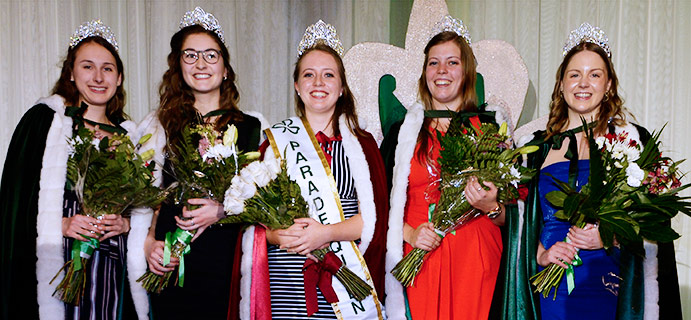 2020-2022 St-Patrick Queen and princesses